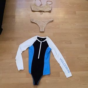 Bikini and One Piece